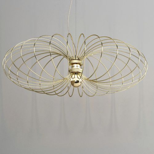Hängelampe - SPIDER FLYING  - Autoban - Stahl / Edelstahl / originelles Design