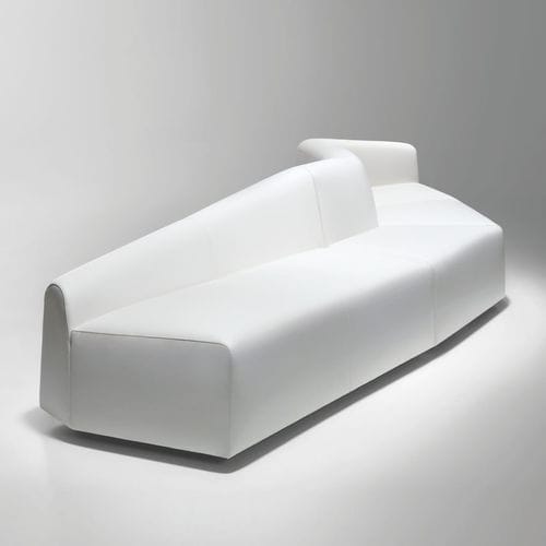 Modulsofa - ITEM - BERNHARD design - modern / Stoff / Leder