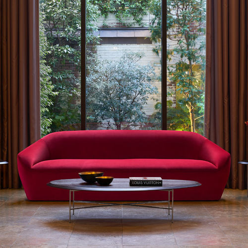 Modulsofa - BECCA - BERNHARD design - modern / Stoff / Leder