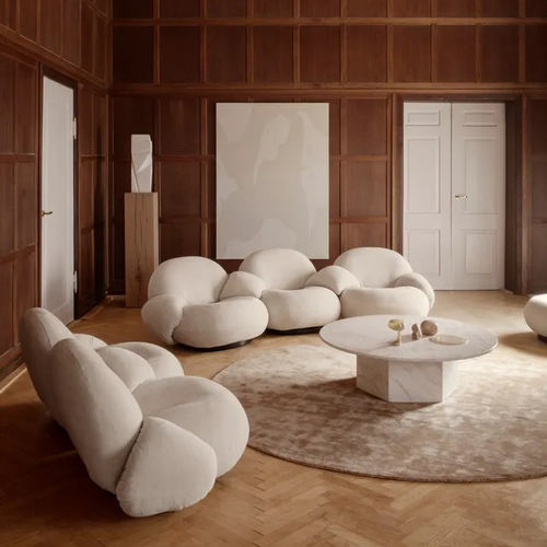 Modernes Sofa - PACHA - GUBI - für Wohnzimmer / Stoff / Schaumstoff