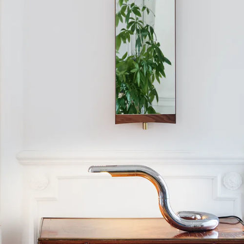 Tischlampe - ASPIDE - GUBI - Stahl / modern / mit Kabel