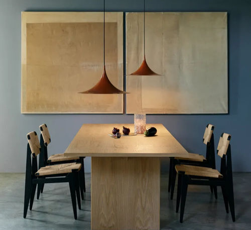 Moderner Tisch - PRIVATE - GUBI - Massivholz / Gestell aus Massivholz / rechteckig