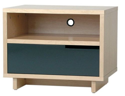 Moderner Beistelltisch - MODU-LICIOUS - BLU DOT - Eiche / Nussbaum / Ahornholz