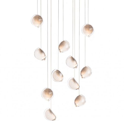 Hängelampe - 76.11 - BOCCI - geblasenes Glas / modern / mit Kabel