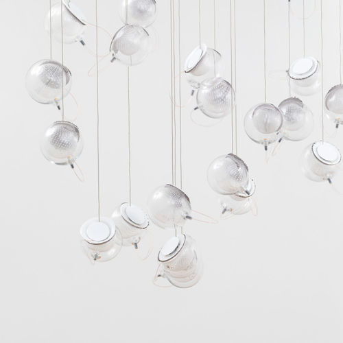 Hängelampe - 76.20 - BOCCI - geblasenes Glas / modern / mit Kabel