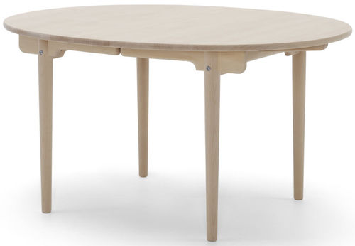 Moderner Tisch - CH337 - Carl Hansen & Son - Holz / oval / von Hans J. Wegner