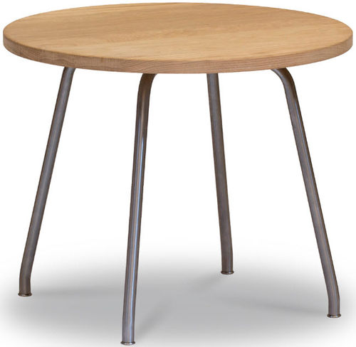 Moderner Couchtisch - CH415  - Carl Hansen & Son - Holz / rund / für Privatgebrauch