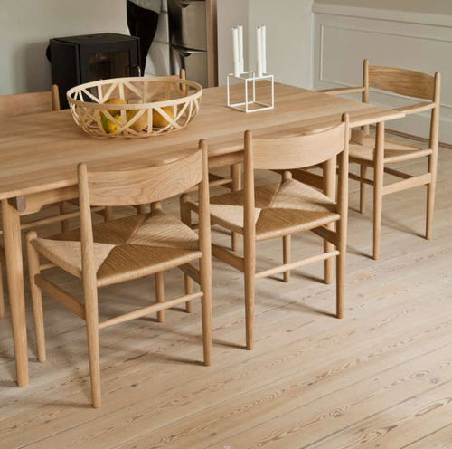 Moderner Esszimmerstuhl - CH36 by J.Wegner - Carl Hansen & Son - Holz / Holz / für Privatgebrauch