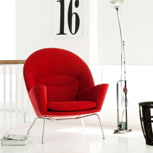 Moderner Sessel - CH468  - Carl Hansen & Son - Leder / von Hans J. Wegner
