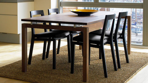 Moderner Tisch - STRAIGHT - Carl Hansen & Son - Aluminium / ausziehbar