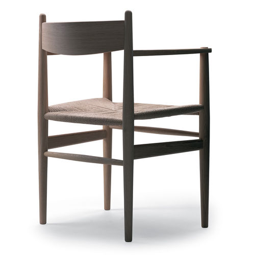 Moderner Esszimmerstuhl - CH37 - Carl Hansen & Son - Holz / für Privatgebrauch / ohne Armlehnen