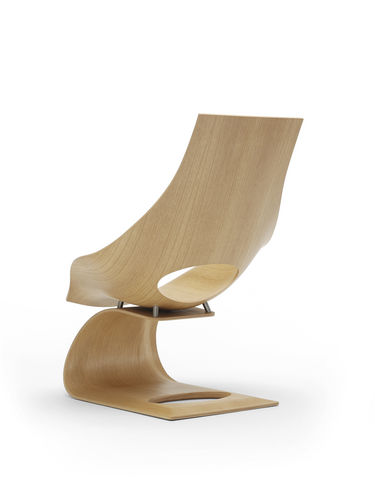 Moderner Sessel - TA001 - Carl Hansen & Son - Holz / von Tadao Ando / mit Überhang