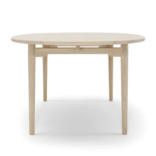 Moderner Tisch - CH338 - Carl Hansen & Son - Holz / rund / von Hans J. Wegner