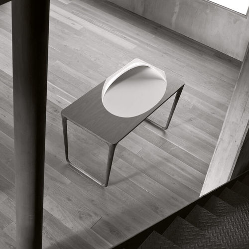 Moderner Sekretär - SUNDAY MORNING - CECCOTTI COLLEZIONI - Sperrholz / amerikanischer Nussbaum / Corian®