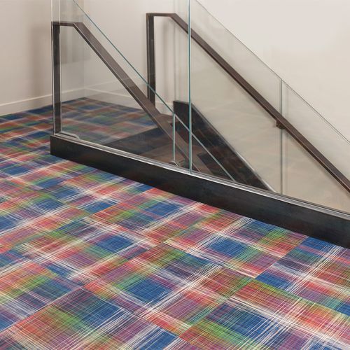 Vinyl-Bodenbelag - PLAID - Chilewich Sultan LLC - für den Innenraum / Contract / für Gebäude