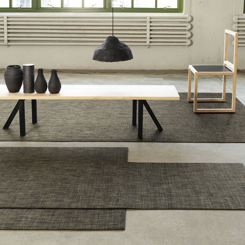 Moderner Teppich - BASKETWEAVE - Chilewich Sultan LLC - Streifenmuster / Synthetikfaser / rechteckig