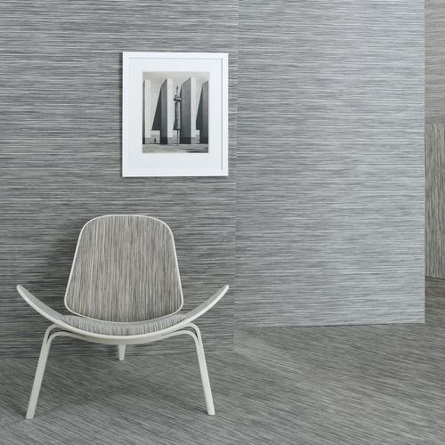Wand-Stoff - RIB - Chilewich Sultan LLC - Streifenmuster / Synthetik / PVC
