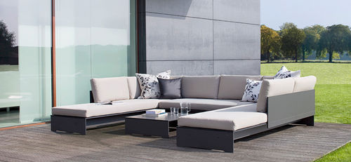 Modulsofa - RIVA - Conmoto - modern / Stoff / beige