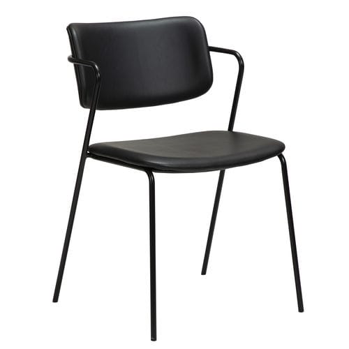 Moderner Stuhl - ZED - DAN-FORM - für den Innenraum / Stoff / Leder