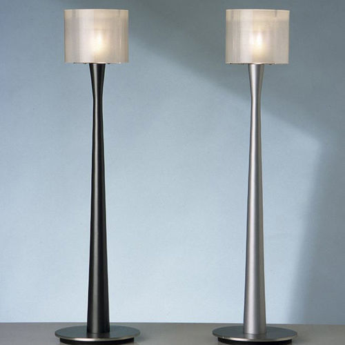 Tischlampe - VORTEX - David D'Imperio - Edelstahl / Glas / modern