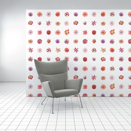 Innenwandverkleidung - WALLFLOWERS - Design Tex  - Zellulose / Polyester / bedruckt