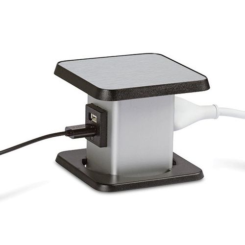 USB-Steckdose - PCS39 - Doug Mockett & Co. - 3-fach / Unterputz / Metall