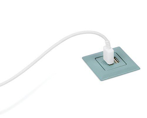 USB-Steckdose - PCS75 - Doug Mockett & Co. - doppelt / Unterputz / modern