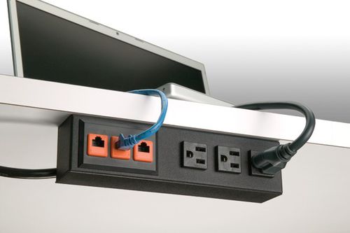 IT-Steckdose - PCS12/R-90	 - Doug Mockett & Co. - Mehrfach / Aufputz / Metall