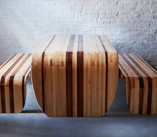 Moderner Couchtisch - SURF-ACE - Duffy London - Holz / rechteckig / für Privatgebrauch