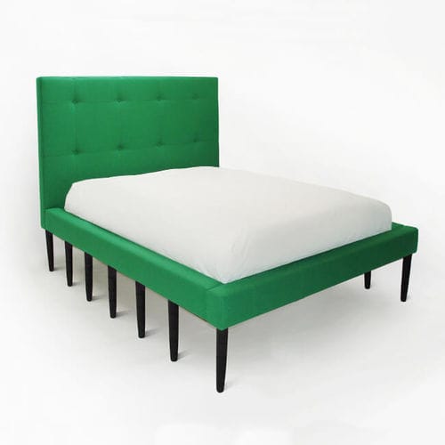 Doppelbett - MILLI - Duffy London - originelles Design / Polster / Holz