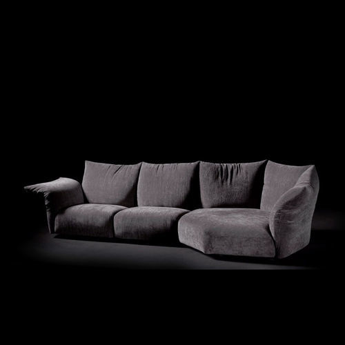 Modulsofa - STANDARD - edra - modern / Stoff / mit Armlehnen