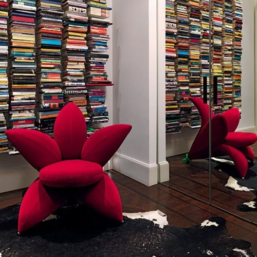 Sessel / originelles Design - GETSUEN - edra - Polyurethanschaum / Stoff / PVC