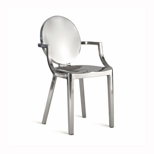 Moderner Stuhl - KONG : KONG AP - emeco - Aluminium / Medaillon / für Privatgebrauch