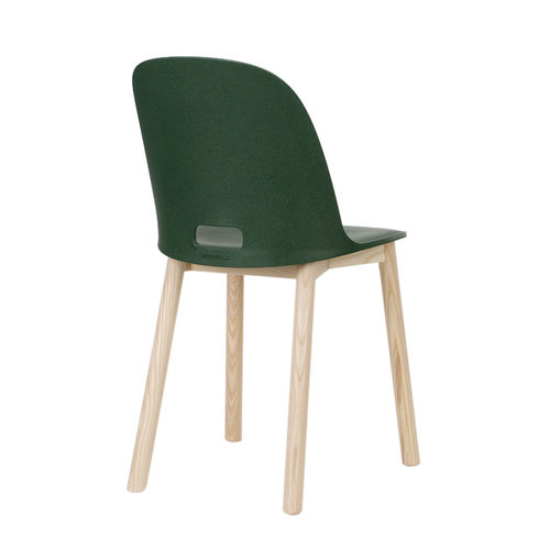 Moderner Stuhl - ALFI - emeco - für den Innenraum / Holz / Hochlehner