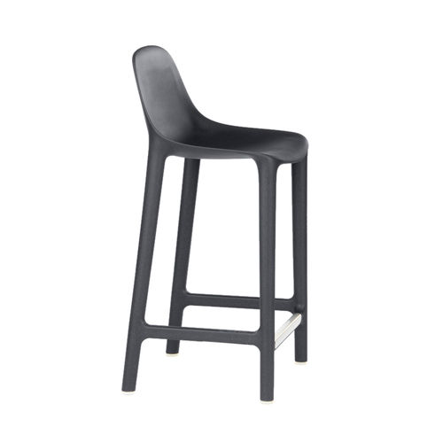 Moderner Barstuhl - BROOM 24 - emeco - für den Innenraum / Holz / Polypropylen