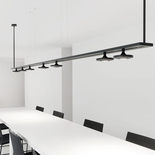 Hängeleuchte - BUTTON : T-3305 / T-3306 / T-3307 - ESTILUZ - LED / linear / rechteckig