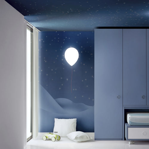 Moderne Wandleuchte - BALLOON : A-3050 / A-3050L - ESTILUZ - für den Innenraum / Polyethylen / oval