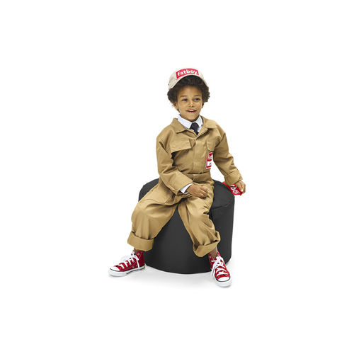 Modernes Sitzkissen - POINT ORIGINAL - Fatboy the original - Nylon / rund / grau