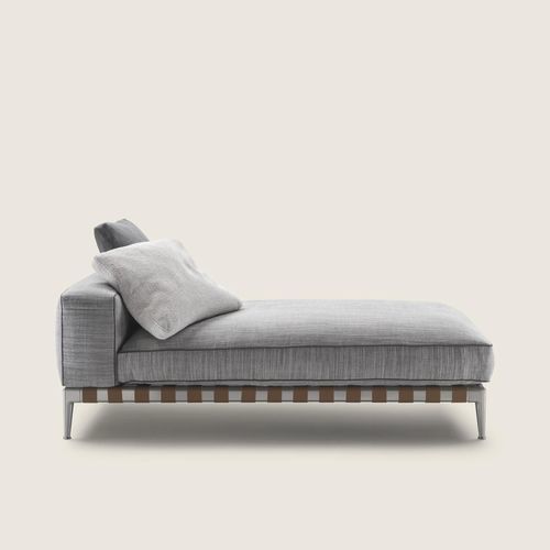 Moderne Liege - GREGORY XL - FLEXFORM - Leder / Polyester / Kuhfell