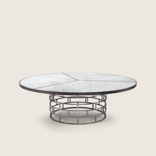 Moderner Esstisch - CROWN - FLEXFORM - Thermoplast / Metall / Esche