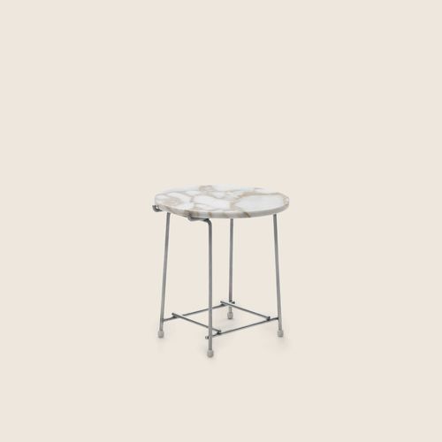 Holzfurnier-Couchtisch - ANY DAY - FLEXFORM - Eiche / Nussbaum / Teakholz