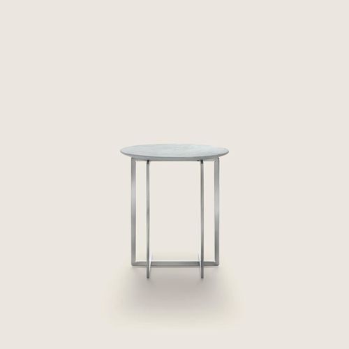 Couchtisch / minimalistisches Design - MARMADUKE - FLEXFORM - Metall / Marmor / Thermoplast