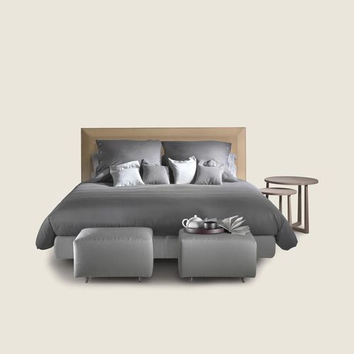 Doppelbett - EDEN - FLEXFORM - modern / verstellbares Kopfteil / gepolstertes Kopfteil