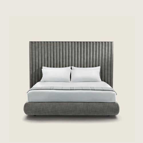 Modernes Bett - BIARRITZ - FLEXFORM - Kopfteil / gepolstertes Kopfteil / mit Kopfteil aus Leder