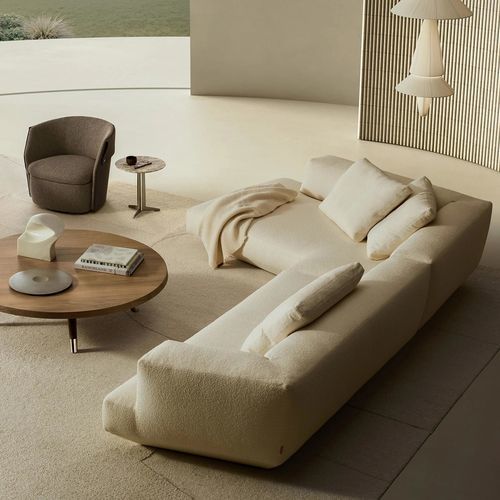 Modulsofa - LOUNGESCAPE - FLEXFORM - modern / für Wohnzimmer / Laminat