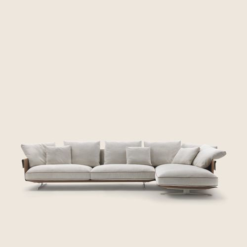 Modulsofa - BRETTON - FLEXFORM - modern / Stoff / Polyurethanschaum