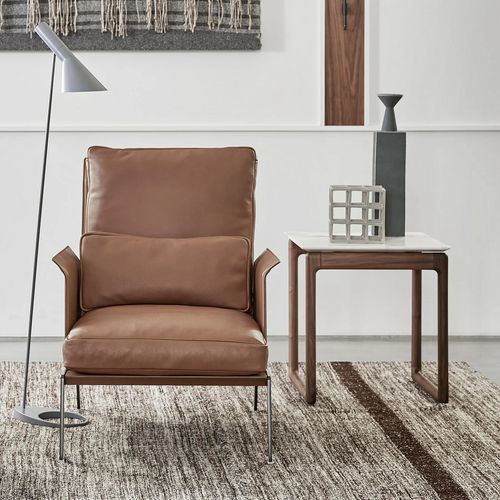 Moderner Couchtisch - BRIG - FLEXFORM - Nussbaum / Esche / Eiche