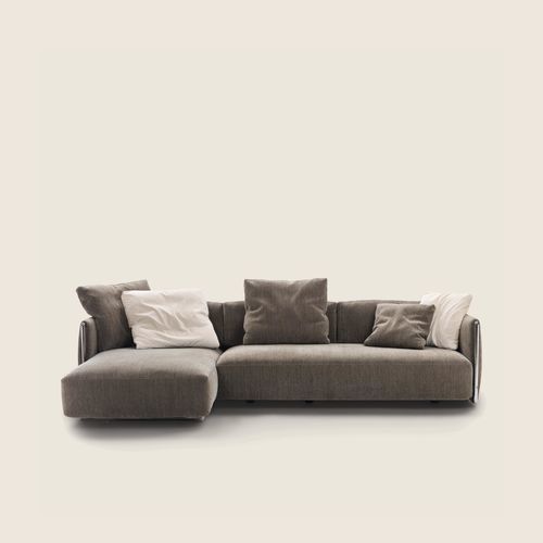 Modulsofa - EDMOND - FLEXFORM - modern / Stoff / Massivholz