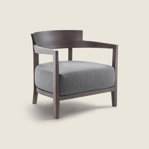 Moderner Sessel - JENNY - FLEXFORM - Stoff / Polyurethan / Massivholz