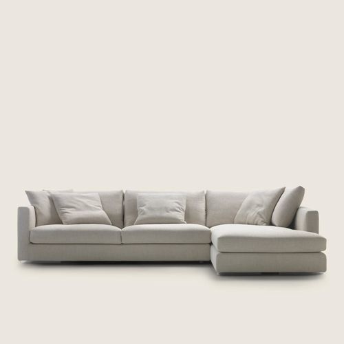 Modulsofa - MAGNUM - FLEXFORM - modern / für Wohnzimmer / Polyurethan